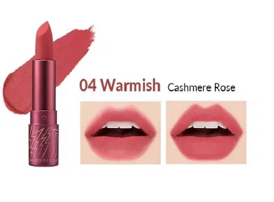 Màu Warmish của son Glam Rock Misty Rose 2
