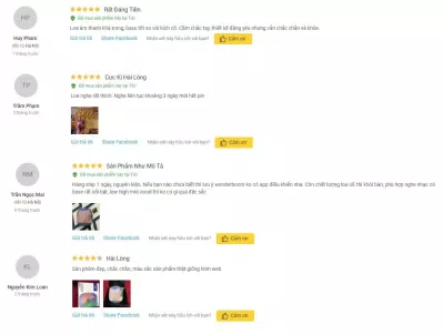 Nhận xét của khách hàng về UltimateEars WONDERBOOM
