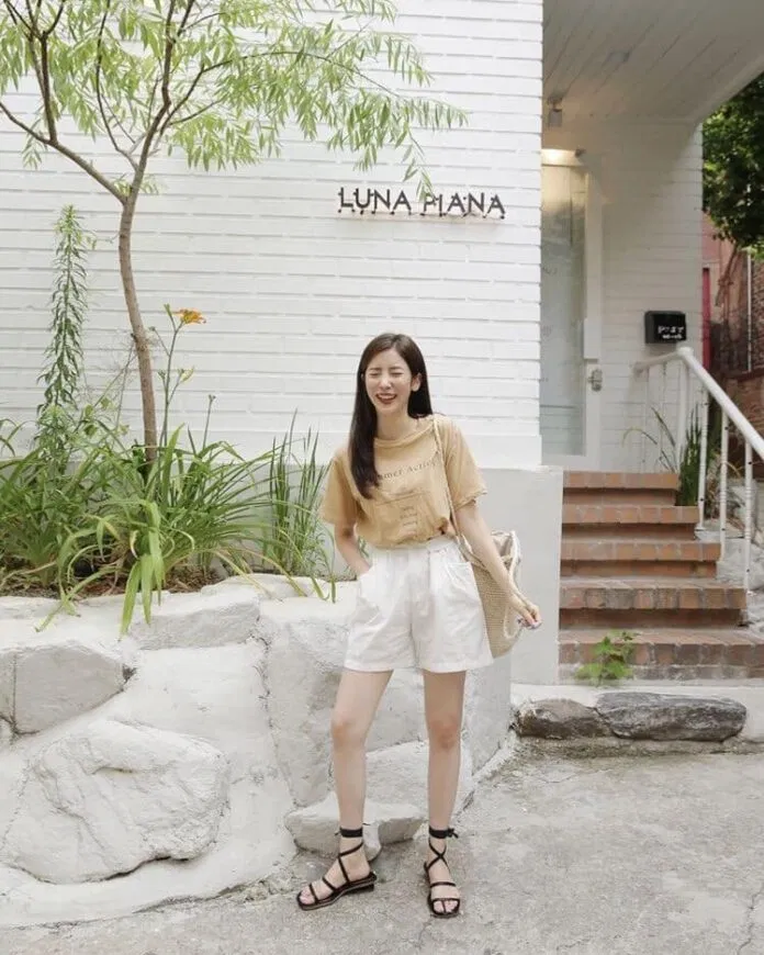 Quần short vải