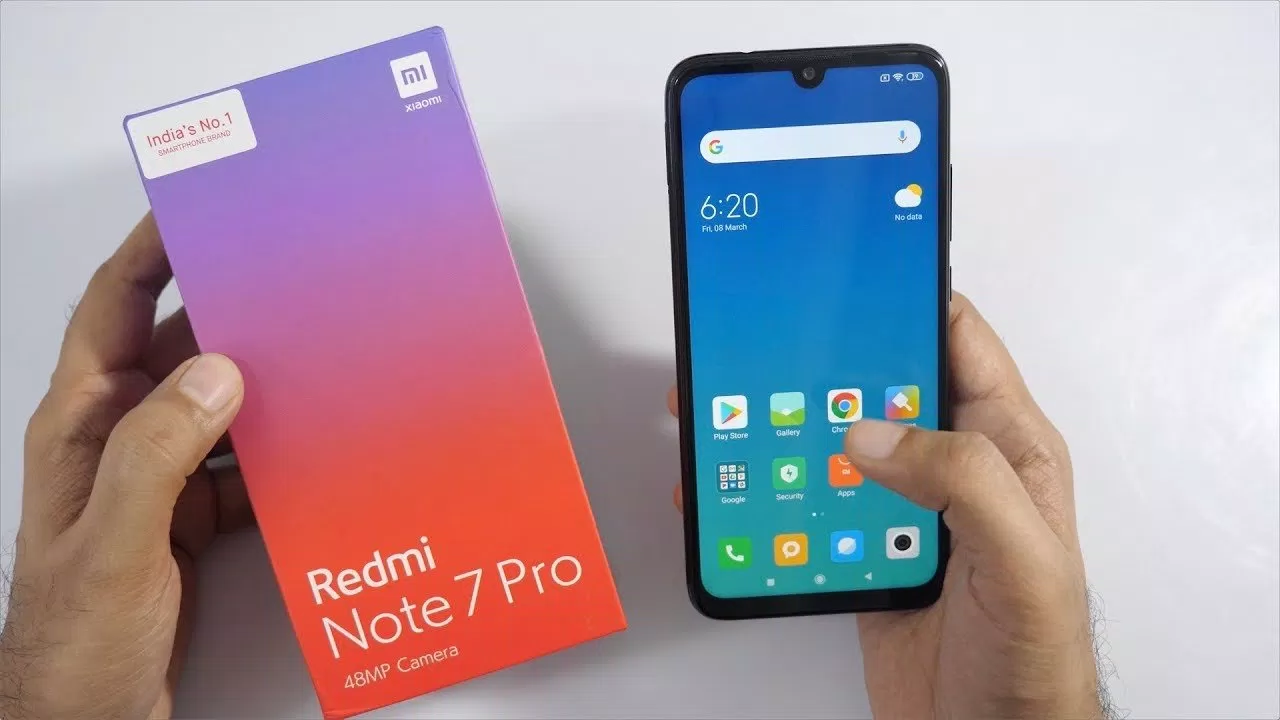 Màn hình của Redmi Note 7