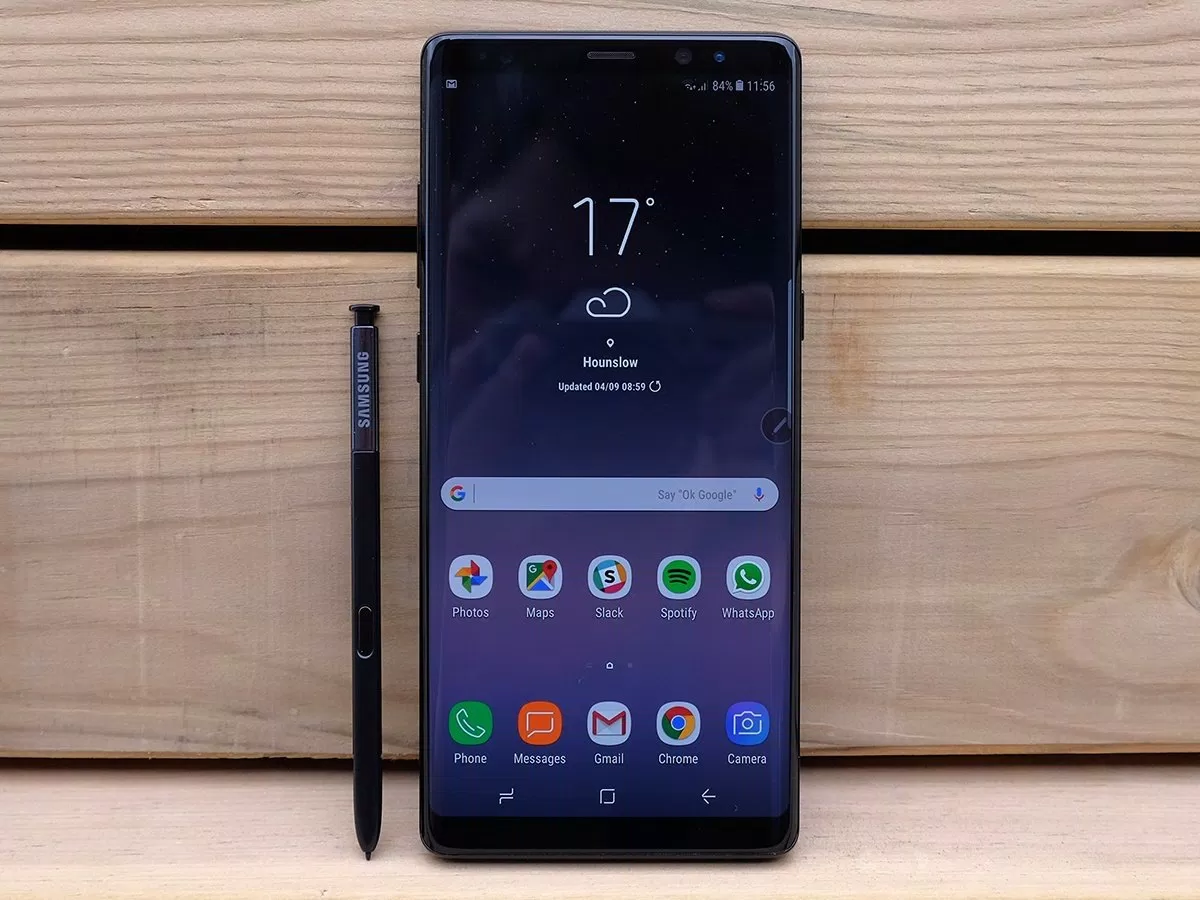 Màn hình 2K+ của Galaxy Note 8