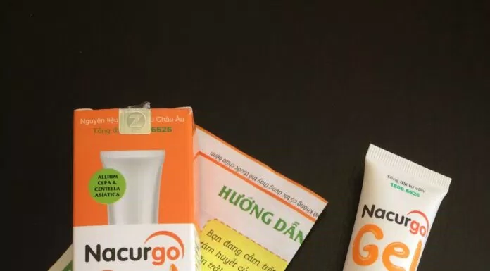 Kem nghệ trị mụn, thâm tốt - Nacurgo gel Kem nghệ trị mụn, thâm tốt - Nacurgo gel