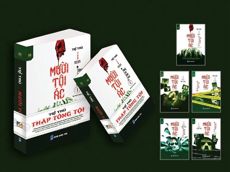 Mười Tội Ác là tiểu thuyết trinh thám nổi tiếng nhất của tác giả Tri Thù. (Ảnh: Internet)