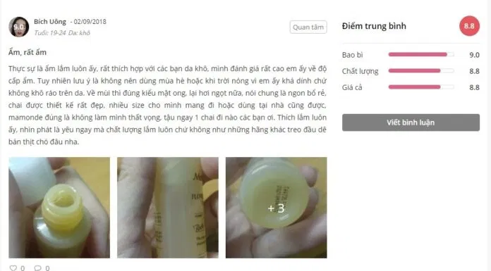 Đánh giá của khách hàng tại Sheis