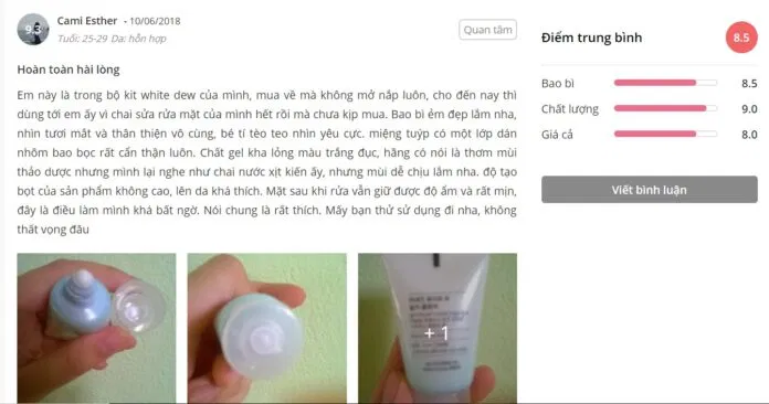 Đánh giá của khách hàng tại Sheis