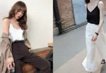 Áo hai dây lụa