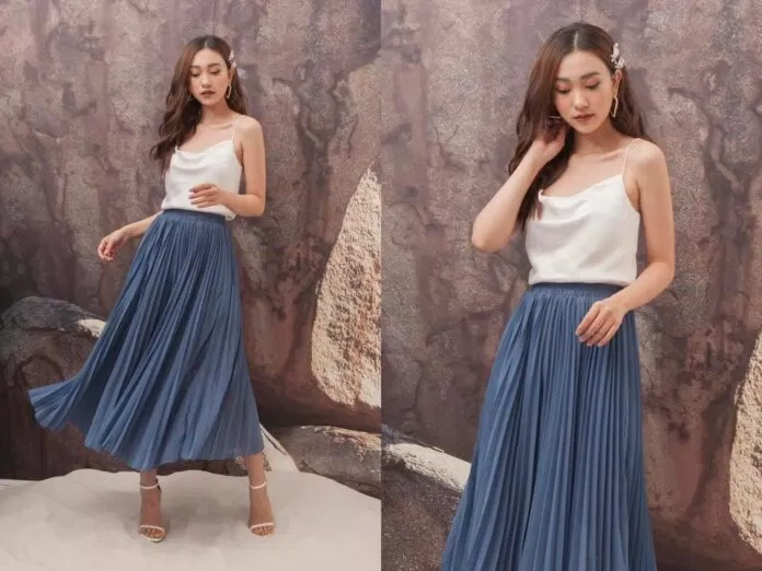 Áo hai dây lụa
