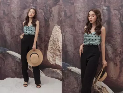Áo hai dây lụa