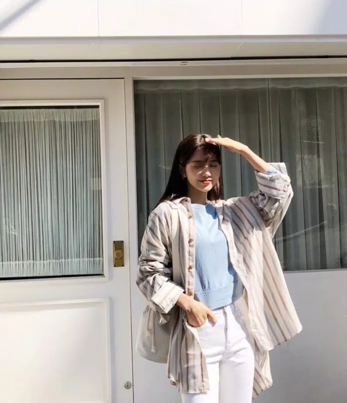 Áo sơ mi nữ 2019 cách điệu