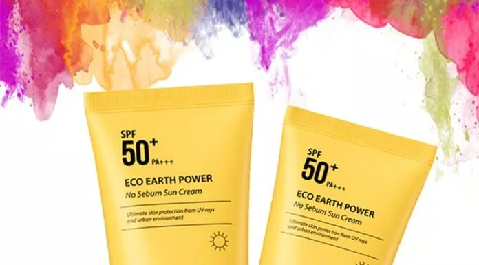 Kem chống nắng The Saem Eco Earth Power Light Sun Cream