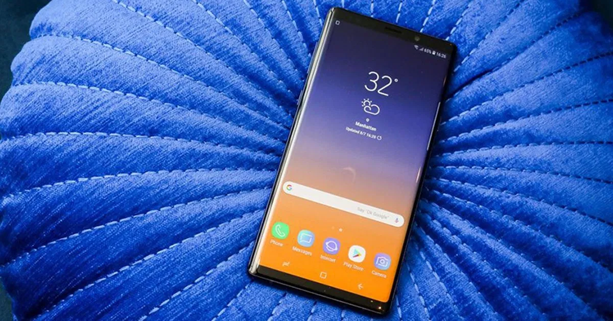 Cấu hình đỉnh cao của Galaxy Note 9