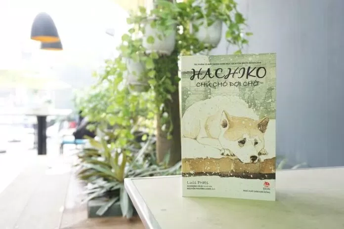 Bìa sách Hachiko - Chú Chó Đợi Chờ (Nguồn ảnh: Internet)