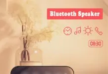Loa Bluetooth Mini Havit Đa Chức Năng Tráng Gương Đồng Hồ Kỹ Thuật Số Báo Thức và Nhiệt Kế