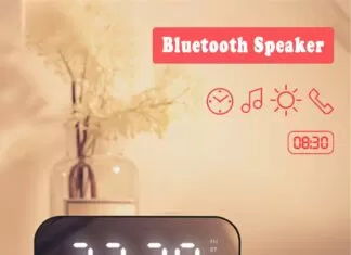 Loa Bluetooth Mini Havit Đa Chức Năng Tráng Gương Đồng Hồ Kỹ Thuật Số Báo Thức và Nhiệt Kế