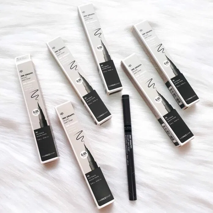 The Face shop Ink Graffi Brush Pen Liner