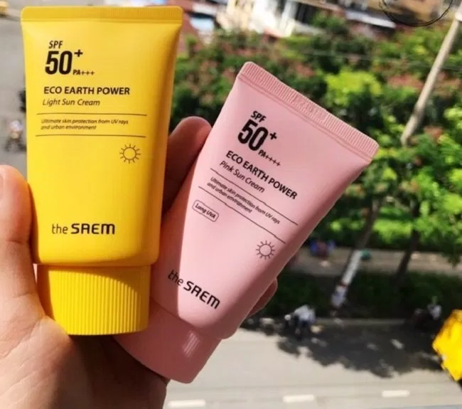 2 dòng kem chống nắng nổi tiếng của The SAEM