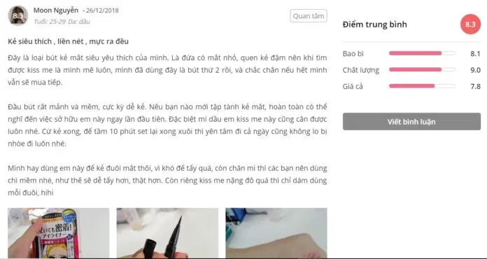 Đánh giá của khách hàng tại Sheis