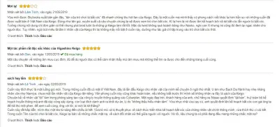 nhận xét của độc giả