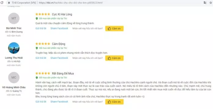 Tiki cũng không ngoại lệ (Nguồn ảnh: BlogAnChoi)