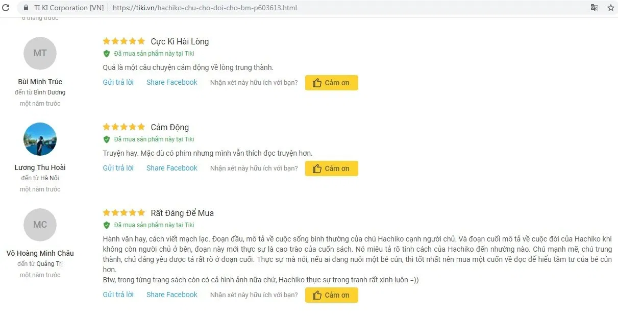 Tiki cũng không ngoại lệ (Nguồn ảnh: BlogAnChoi)