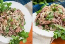 Salad thịt bò kiểu Thái