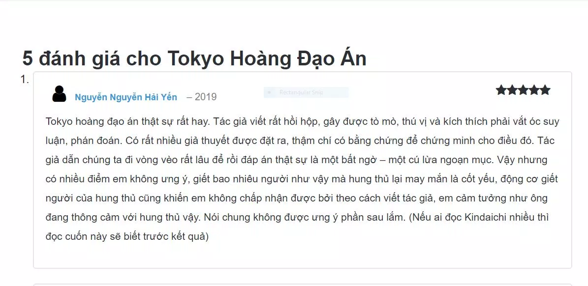 Tokyo Hoàng Đạo Án