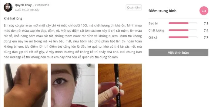 Đánh giá của khách hàng tại Sheis