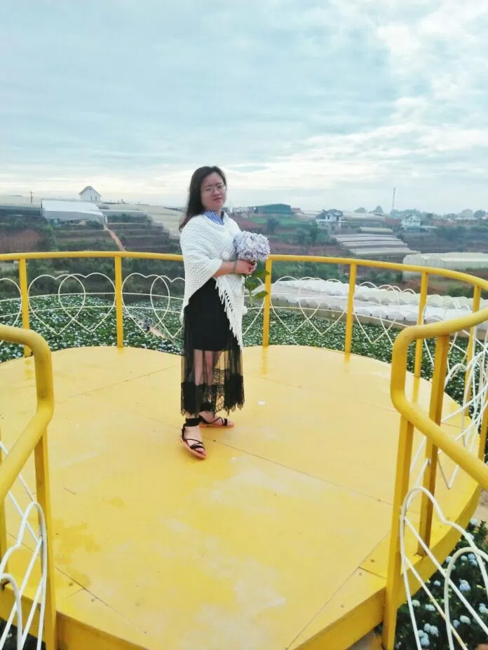 Vườn cẩm tú cầu