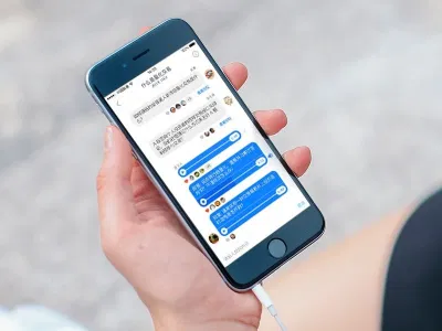 Người dùng trải nghiệm tính năng Zhihu Live