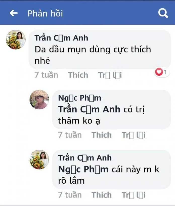 Đánh giá của khách hàng trên Facebook. (nguồn: BlogAnChoi)