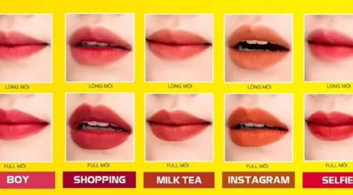 Bảng màu đa dạng phù hợp với sở thích của nhiều bạn gái (nguồn: Internet)