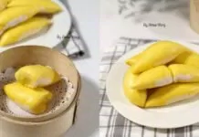 Cách làm bánh bao sầu riêng