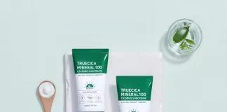 kem chống nắng trị mụn và dưỡng trắng da Some By Mi Truecica Mineral 100 Calming Suncream