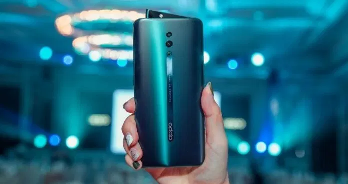 Camera selfie vây cá trên Oppo Reno