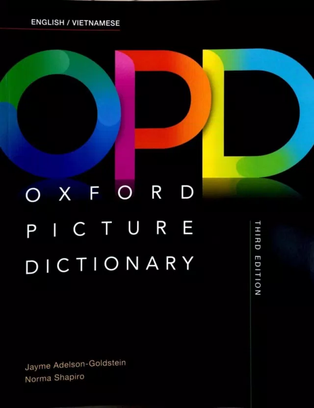 Bìa cuốn sách Oxford Picture Dictionary sách hay