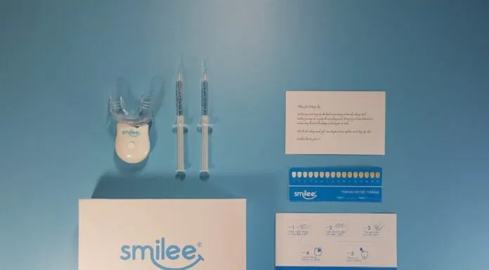 Bộ kit trắng răng Smilee - sản phẩm gây bão của Smilee Việt Nam trong thời gian qua. (Nguồn: Internet)