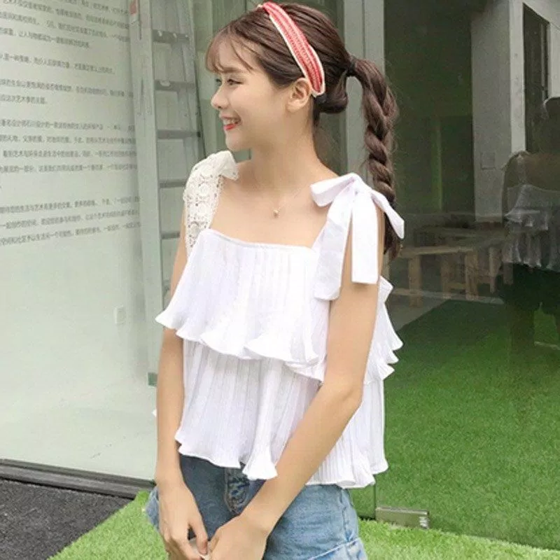 Áo 2 dây và quần short