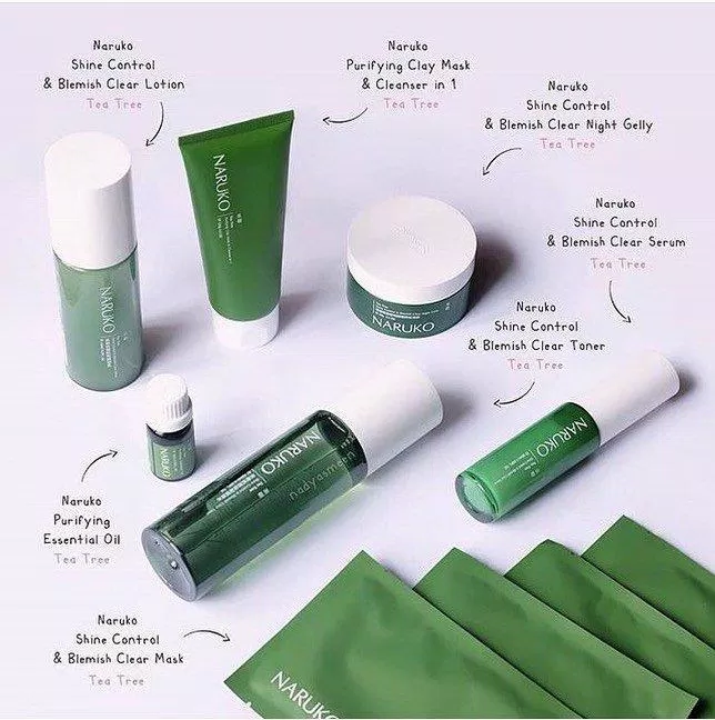 Kết hợp sử dụng bộ sản phẩm trị mụn tinh chất tràm trà của Naruko để đạt hiệu quả cao hơn (Nguồn: Internet) Review nước hoa hồng trị mụn Naruko Tea Tree Shine Control and Blemish Clear Toner - BlogAnChoi