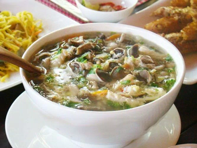 canh nấm tràm