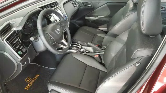 Hàng ghế trước của xe Honda City 2019 (ảnh : Internet)