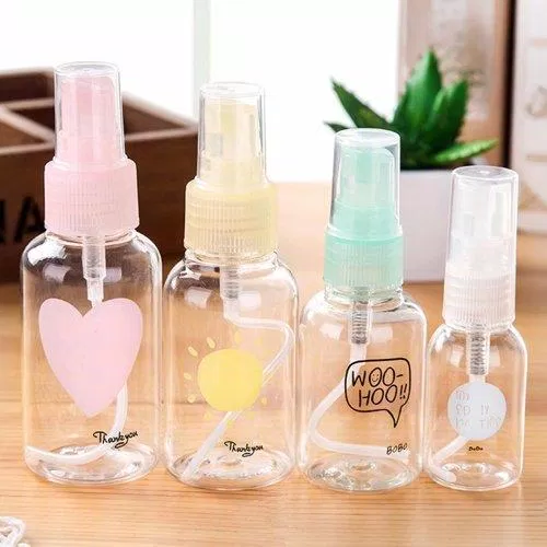 cách bảo quản mỹ phẩm đi du lịch Những lọ chiết mỹ phẩm đáng yêu này sẽ giúp bạn bảo quản mỹ phẩm vô cùng hiệu quả. (nguồn: Internet)