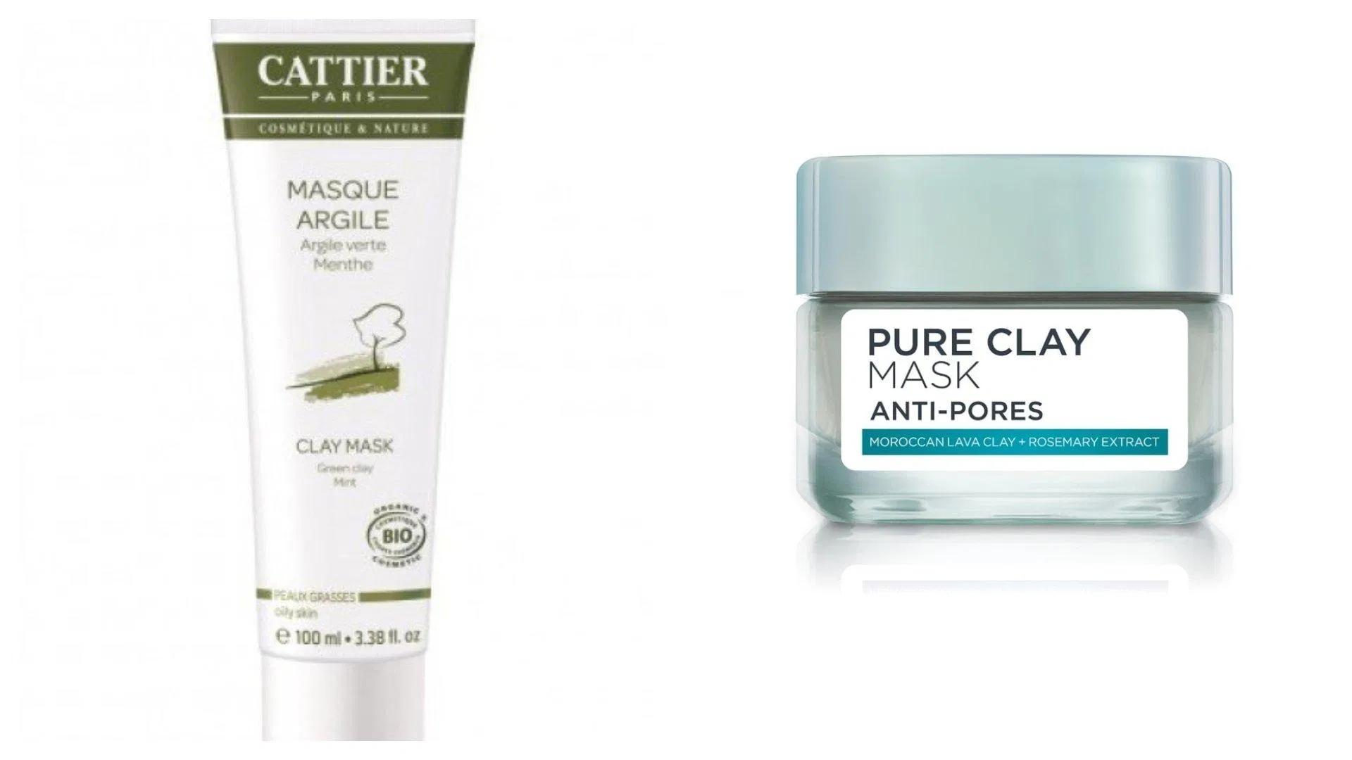 Sản phẩm mặt nạ có nguồn gốc từ đất sét xanh phổ biến (Ảnh: Internet)