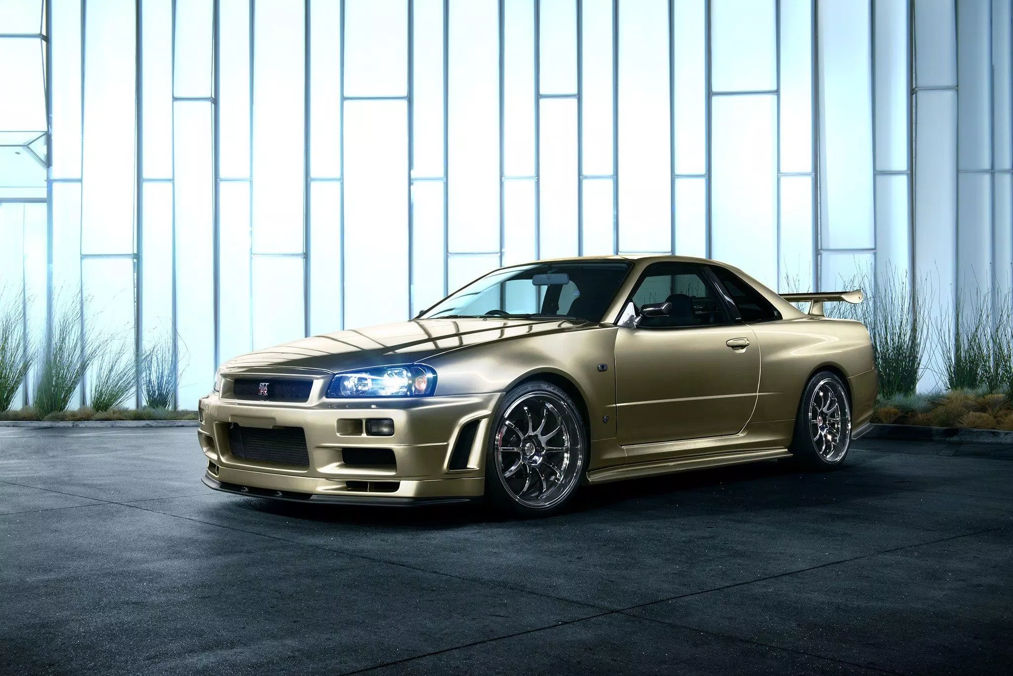 Kiểu dáng của Nissan R34 Skyline GT-R Z-Tune vẫn ngầu so với thời nay.