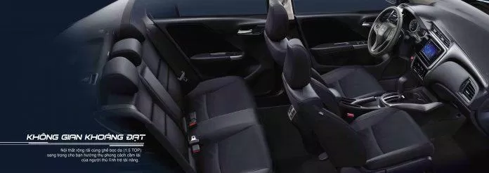 Nội thất xe Honda City 2019 (ảnh : Honda Vietnam)