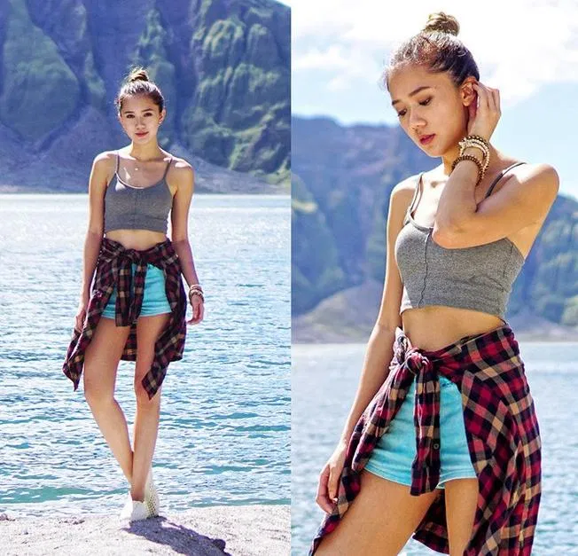 Áo 2 dây và quần short