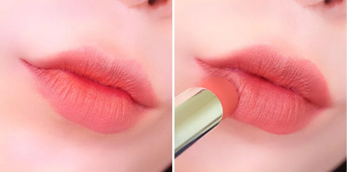 M04 - Cam đào là một màu son phổ biến và nhận được nhiều sự yêu thích của chị em (Nguồn: Naver) M04 - Cam đào là một màu son phổ biến và nhận được nhiều sự yêu thích của chị em (Nguồn: Internet)