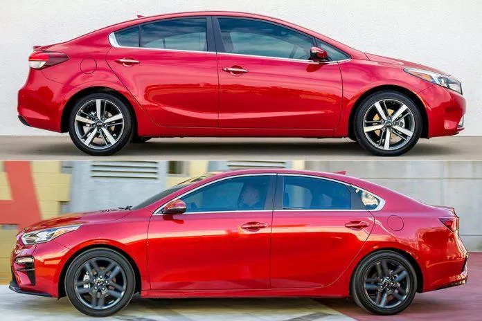 KIA Cerato 2019 & KIA Cerato 2018 So sánh ngoại hình giữa hai đời của Cerato 2018-2019