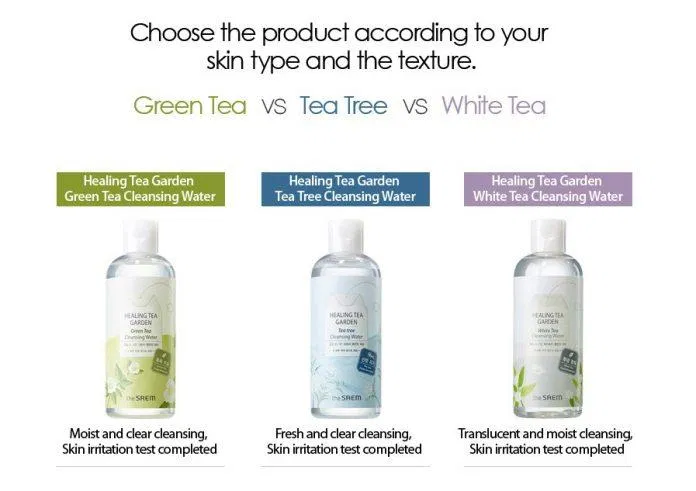 Dòng tẩy trang của thương hiệu The Saem (Nguồn: Internet)