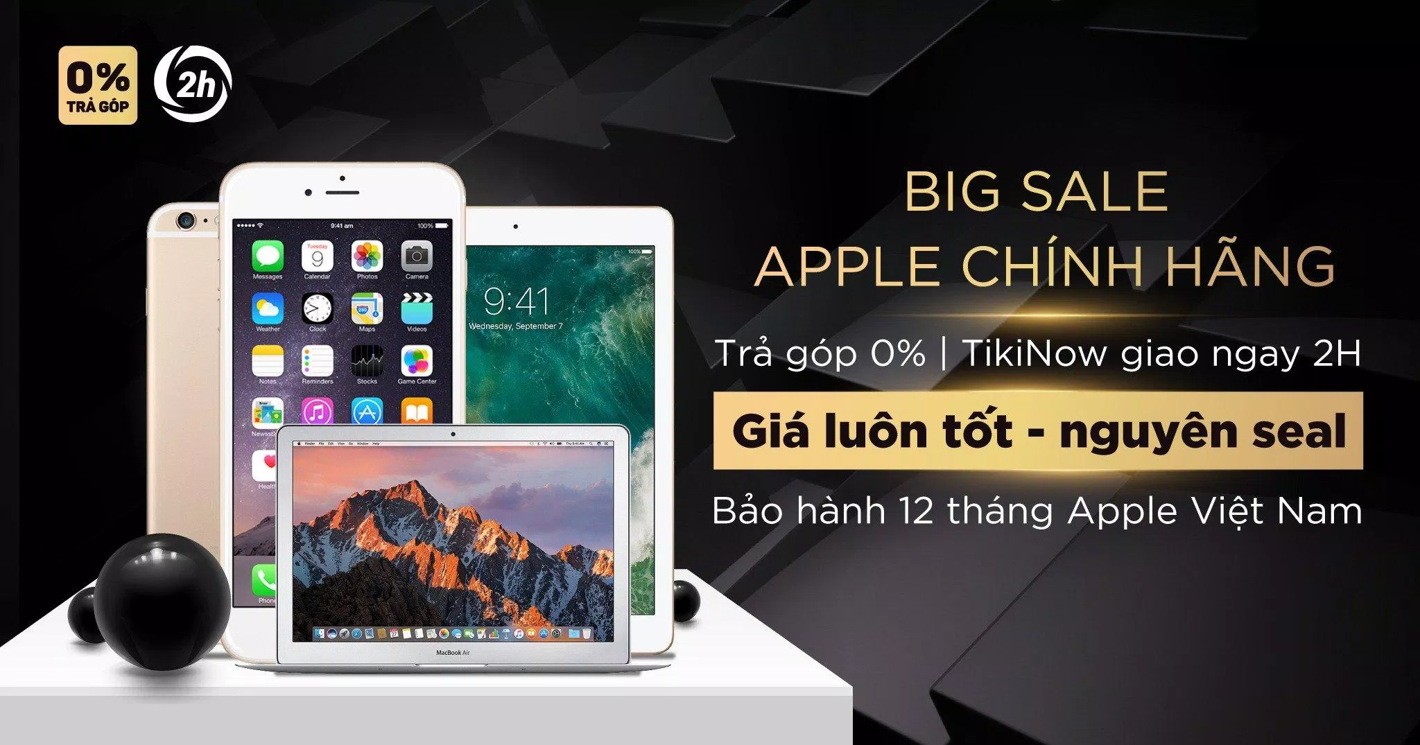 Apple chính hãng giá tốt trên Tiki. (Nguồn: Internet)