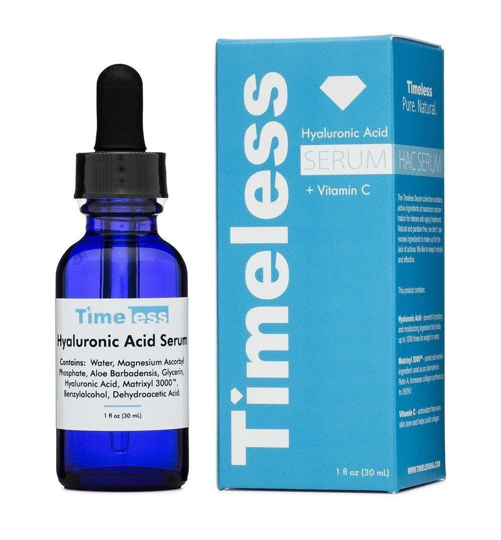 Timeless Hyaluronic Acid Vitamin C Serum sử dụng rất dễ dàng (Nguồn: Internet) Cách dùng Tinh chất cấp ẩm sáng da Timeless Hyaluronic Acid Vitamin C Serum tương tự với các loại serum khác (Nguồn: Internet)